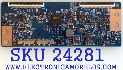 T-CON PARA TV ELEMENT / VIZIO / WESTINGHOUSE / NUMERO DE PARTE 55.55T23.C07 / 5555T23C07 / 42T34-C03 / SUSTITUTAS 5555T23C02 / 5555T23C05 / 5555T23C09 / PANEL´S MD5533YTAF / T550HVN08.1 / TPT550J1-HVN08.U / MODELOS ELEFW5517 / E55-C1 / E55-C2 / DWM55F1G1