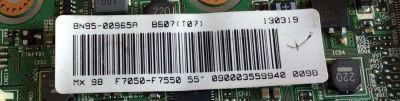 T-CON PARA TV SAMSUNG / NUMERO DE PARTE BN95-00965A / BN41-01939A / BN97-07005A / SUSTITUTAS BN96-28933A / BN95-00863A / PANEL CY-SF550DSLV5H / MODELOS UN55F7050/ UN55F7100 / UN55F7450 / UN55F7500 / LH55UECPLGC/ZA / MAS PARTES SUSTITUTAS EN DESCRIPCION - Imagen 2