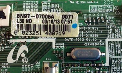 T-CON PARA TV SAMSUNG / NUMERO DE PARTE BN95-00965A / BN41-01939A / BN97-07005A / SUSTITUTAS BN96-28933A / BN95-00863A / PANEL CY-SF550DSLV5H / MODELOS UN55F7050/ UN55F7100 / UN55F7450 / UN55F7500 / LH55UECPLGC/ZA / MAS PARTES SUSTITUTAS EN DESCRIPCION - Imagen 3