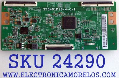 T-CON PARA TV LG / NUMERO DE PARTE 34291100AY01 / ST5461D13-4 / 34291100AY0111 / ST5461D13-4-C-1 / C054293AOF-A-34 / C054293A0F-A-34 / PANEL NC550DQE-VCHX3 / MODELO 55UN7300AUD / 55UN7300AUD.BUSCLKR