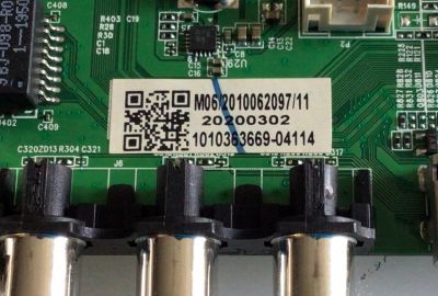 MAIN PARA TV WESTINGHOUSE / NUMERO DE PARTE 1010363669 / MS16010-ZC01-01 / 20200302 / 2010062097/ 11E168066 / E022M394-C1 / PANEL ST4251D01-3 / MODELO WR43UT4019 - Imagen 4