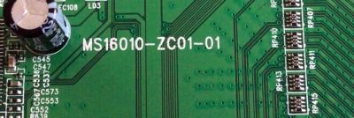 MAIN PARA TV WESTINGHOUSE / NUMERO DE PARTE 1010363669 / MS16010-ZC01-01 / 20200302 / 2010062097/ 11E168066 / E022M394-C1 / PANEL ST4251D01-3 / MODELO WR43UT4019 - Imagen 3