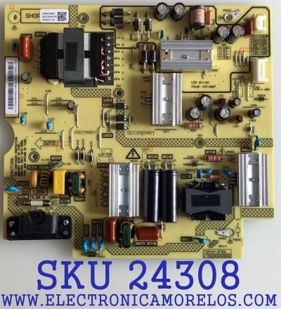 FUENTE DE PODER PARA TV TOSHIBA / NUMERO DE PARTE 1T920000900 / FSP164-2FS01 / 04-1T920000900-DSPIL / 20W039901 / 202501118 / 3BS0469504GP / 9OC1640700 / MODELO 55LF621U21