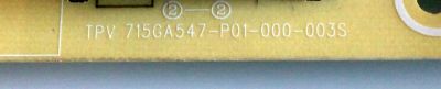 FUENTE DE PODER PARA TV LG / NUMERO DE PARTE PLTVJY301XAAL / 715GA547-P01-000-003S / 715GA547 / CTI-600 / P500060600 / 4600863P0273 / PANEL TPT500B5-U1T01.D REV:S04AA / MODELO 50UM6900PUA / 50UM6900PUA.CUSRLH - Imagen 2