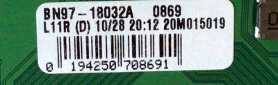 MAIN PARA TV SAMSUNG / BN94-16105R / BN41-02751B / BN97-18032A / BN41-02751B-000 / W058C-722A / BN96-52703A / PANEL CY-BT065HGLV3H / DISPLAY BN96-53589B / BN96-53589A / LSF650FN16-Q01 / MODELO UN65TU7000FXZA / UN65TU7000FXZA FA01 / UN65TU7000FXZA FH07 - Imagen 2