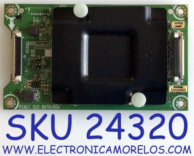 LED DRIVER PARA TV HISENSE 4K·UHD / NUMERO DE PARTE 270043 / RSAG7.820.8978/ROH / HU85A6881FUWA / 270040 / HU85A6881 / PANEL HD850V8U81\S0\GM\ROH 270652 / DISPLAY ST8461D01-4 VER.2.1 / MODELO 85H6510G