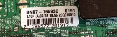 MAIN PARA SMART TV SAMSUNG QLED 4K / NUMERO DE PARTE BN94-15822A / BN41-02749A / BN97-16593C / BN41-02749A-000 / DFVC2018 / PANEL CY-RT075FGHV5H / MODELO QN75Q70TAF / QN75Q70TAFXZA CF04 - Imagen 2