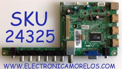 MAIN PARA TV HITACHI / NUMERO DE PARTE 999C4Y / JUC7.820.00095793 / HLS43C / 999CYG / E193079-B / PANEL C420F14-E4-A / MODELO LE42H508A CH4KK