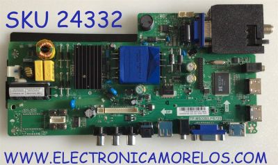 MAIN FUENTE (COMBO) PARA TV SCEPTRE / NUMERO DE PARTE U15041456 / TP.MS3393.PB720 / HV320WHB-N00 / T201403033A / 5526 20150423_195613 / 32_DLED_HD_60-72V / P2E13993B0 / 8142123332039 / PANEL HV320WHB / MODELO X322BV-MQR8UAV93DH