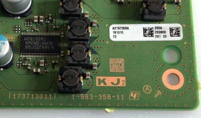 TARJETA KJ2 PARA TV SONY 4K SMART BRAVIA / NUMERO DE PARTE A2197356A / 1-983-358-11 / 198335811 / 173713011 / A-2197-356-A / A2197356A 292A / PANEL LE550PQL (HL)(A3) / MODELO XBR-55A9F / XBR-55A9F - Imagen 2