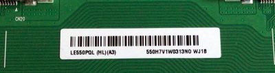 T-CON PARA TV SONY 4K SMART BRAVIA / NUMERO DE PARTE 6871L-5682D / 6870C-0755B / 5682D / LE550PQL (HL)(A3) / 550H7V1W0313NO / 550H7V1W0313N0 / PANEL LE550PQL (HL)(A3) / MODELO XBR-55A9F / XBR-55A9F - Imagen 3