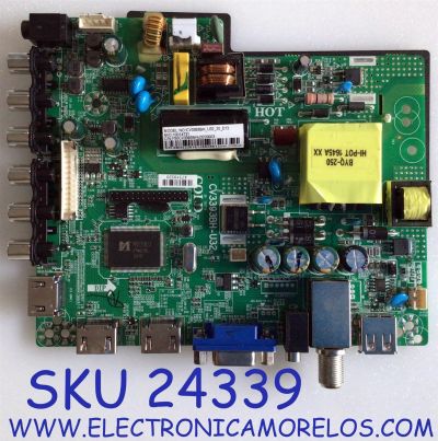 MAIN FUENTE (COMBO) PARA TV JESEN / NUMERO DE PARTE 10014731 / CV3393BH-U32 / CV3393BH_U32_20_E13 / F50CV3393BHU3220003 / 6BH2226 / 47310320 / E123995 / LTE32425 / 003LP238134B0 / 08001027825 / PANEL ST3151A04-8 / MODELO JE3217