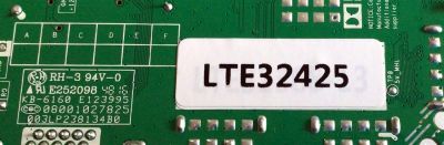 MAIN FUENTE (COMBO) PARA TV JESEN / NUMERO DE PARTE 10014731 / CV3393BH-U32 / CV3393BH_U32_20_E13 / F50CV3393BHU3220003 / 6BH2226 / 47310320 / E123995 / LTE32425 / 003LP238134B0 / 08001027825 / PANEL ST3151A04-8 / MODELO JE3217 - Imagen 4