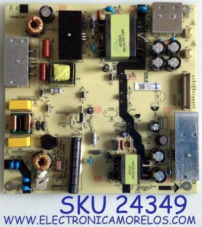 FUENTE DE PODER PARA TV JVC / NUMERO DE PARTE TV5006-C02-02 / E021M460-B2 / E168066 / 2010067452 / 1010417730 / 20200724 / PANEL CC580PV7D / MODELO LT-58MAW595