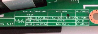 MAIN FUENTE ((COMBO)) PARA TV SAMSUNG / NUMERO DE PARTE 0980-0900-0480 / VN32FS059U / BN81-16925A / 098009000480 / VN32FS059U0XRK / T-KTSNAKUC / T-KTSNINTV / PANEL HV320FHB-N10 / MODELO UN32N5300 / UN32N5300AFXZA RZ02 - Imagen 3