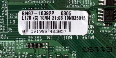 MAIN PARA TV SAMSUNG 4K·UHD·HDR (3840 x 2160) / NUMERO DE PARTE BN94-15025U / BN41-02703C / BN97-16392P / BN9415025U / PANEL CY-NN050HGCV7H / MODELO UN50NU6900 / UN50NU6900FXZA XA06 - Imagen 3