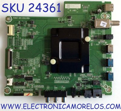 MAIN PARA TV HISENSE / NUMERO DE PARTE 266637 / RSAG7.820.8593/ROH / 245572 / HU58A6100UWR / 3TE58G1945F6 / E303981 / PANEL HD580S1U91-L1\S0\GM\ROH / MODELO 58R6E
