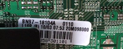 MAIN PARA SMART TV SAMSUNG QLED 4K / NUMERO DE PARTE BN94-15822D / BN41-02749A / BN97-18104A / BN41-02749A-000 / DZFH2034 / PANEL CY-RT055FGAV3H / MODELO QN55Q70TAFXZA / QN55Q70TAFXZA AC05 / QN55Q7DTAFXZA  - Imagen 2