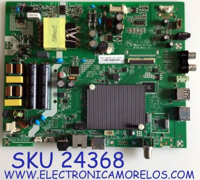MAIN FUENTE PARA SMART TV HARMONTEC  / NUMERO DE PARTE  2486YTK / 35022741 / 43MD200UN / 190813N1A / GW190235N002055 / PANEL CC430LV1D VER.03 / MODELO HT-43 ST FHD