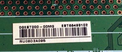 MAIN PARA TV LG NANO CELL / NUMERO DE PARTE EBT66498102 / EAX69083603(1.0) / EAX69083603 / PANEL NC650EQG-ABHH5 / MODELO 65NANO81ANA / 65NANO81ANA.BUSFLOR - Imagen 3