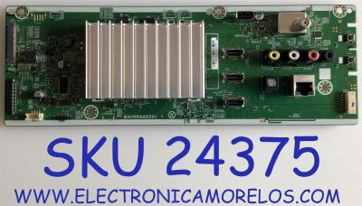 MAIN PARA TV SANYO / NUMERO DE PARTE AC78SUA-65US / BACRRAG0201 1 / C78SD0F019600766 / PANEL HV650QUB-N9E / MODELO FW65R70F A 