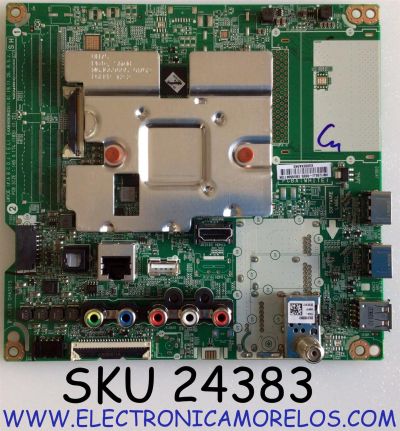 MAIN PARA TV LG 4K SMART TV / NUMERO DE PARTE EBU65841704 / EAX69083603 / EAX69083603(1.0) / PANEL NC500DQE-VHHXA / NC500DQE-VHHX1 / MODELO 50UN7000PUC / 50UN7000PUC.BUSULJM / 50UN6950ZUF.BUSULJM 