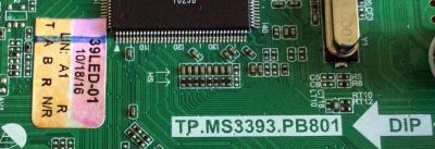 MAIN FUENTE (COMBO) PARA TV POLAROID / NUMERO DE PARTE 1641018576 / TP.MS3393.PB801 / 39LED-01 / UG39L1641018576 / PANEL LS390TU2P01 / MODELO PTV3915LED - Imagen 3