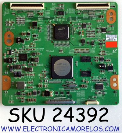 T-CON PARA TV SAMSUNG / NUMERO DE PARTE LJ94-23427C / PV240MB4SV0.2 / 23427C / J460HW02-0C / PANEL LTJ460HW04-B / MODELO UN46D6900WFXZA / UN46D6900WFXZA H302