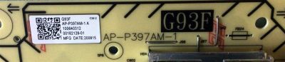 FUENTE DE PODER PARA TV SONY OLED / NUMERO DE PARTE 100640312 / AP-P397AM-1 / 1-006-403-12 / AP-P397AM-1 A / 2955063901 / PANEL YDAS055UNG01 / LE480AQP / MODELOS XBR-48A9S / XBR48A9S / XBR55A8H / XBR-55A8H - Imagen 2