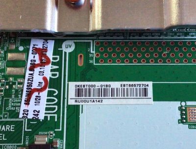 MAIN PARA TV LG 4K UHD SMART TV / NUMERO DE PARTE EBT66572704 / EAX69083603 / EAX69083603(1.0) / PANEL NC650DQG-ABGXD / MODELO 65UN6950ZUA / 65UN6950ZUA.BUSGLKR - Imagen 3