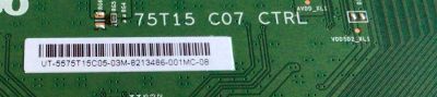 T-CON PARA TV SONY 8K SMART TV / NUMERO DE PARTE 55.75T15.C05 / 5575T15C05 / 75T15 C07 CTRL / E88441 / 75T15 / PANEL HDAS075DTU02 / MODELO XBR-75Z8H / XBR75Z8H - Imagen 2