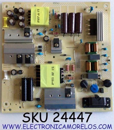 FUENTE DE PODER PARA TV VIZIO / NUMERO DE PARTE ADTVK1812XBJ / 715G9165-P01-002-003M / (X)ADTVK1812XBJ / MODELOS V585-H11 / V585-H11 LTCDZI / V585-H11 LTMDZI / V585-H11 LTYDZI / V585-H11 LTCDZIOW / V585-H11 LTMDZILW / V585-H11 LTYDZINX