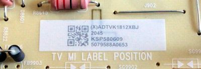 FUENTE DE PODER PARA TV VIZIO / NUMERO DE PARTE ADTVK1812XBJ / 715G9165-P01-002-003M / (X)ADTVK1812XBJ / MODELOS V585-H11 / V585-H11 LTCDZI / V585-H11 LTMDZI / V585-H11 LTYDZI / V585-H11 LTCDZIOW / V585-H11 LTMDZILW / V585-H11 LTYDZINX - Imagen 2