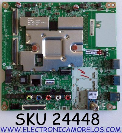 MAIN PARA TV LG 4K·UHD·HDR SMART TV / NUMERO DE PARTE EBT66473202 / 66473202 / EAX69083603(1.0) / EAX69083603 / PANEL NC650DQG-ABGXA / DISPLAY HV650QUB-N9E / MODELO 65UN6950ZUA / 65UN6950ZUA.BUSFLKR
