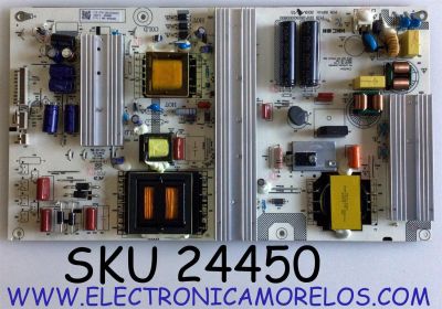 FUENTE DE PODER PARA TV SCEPTRE / NUMERO DE PARTE 260132004920 / 261501000800 / 1110-10791-260132004920 / HKL-650209G / PANEL HK650ELEDM-AH21H / MODELO G65