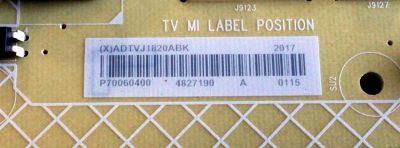 FUENTE DE PODER PARA TV VIZIO 4K HDR SMART TV / NUMERO DE PARTE ADTVJ1820ABK / 715GA607-P01-000-003S / (X)ADTVJ1820ABK / PANEL´S TPT700B5-U1T01.D REV:S01BD / TPT700B5-U1T01.D REV:S01BA / MODELOS V705-H1 / V705-H1 LMXHZJ / V705-H1 LTCHZJKW - Imagen 3