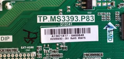 MAIN FUENTE (COMBO) PARA TV PROSCAN / NUMERO DE PARTE T201307016 / TP.MS3393.P83 / A13071817 / HV320WX2-201 / 142123931007 / E214887 / PANEL HV320WX2-201 / MODELO PLDV321300 - Imagen 2