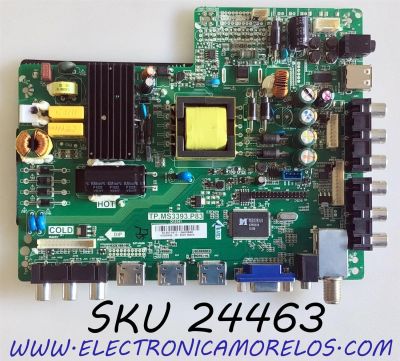 MAIN FUENTE (COMBO) PARA TV PROSCAN / NUMERO DE PARTE T201307016 / TP.MS3393.P83 / A13071817 / HV320WX2-201 / 142123931007 / E214887 / PANEL HV320WX2-201 / MODELO PLDV321300