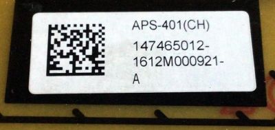 SUB FUENTE DE PODER PARA TV SONY / NUMERO DE PARTE 1-474-650-12 / 1-981-011-11 / 1-981-011-11 / 147465012 / APS-401 / PARTE SUSTITUTA 147465011 / 1-474-650-11 / PANEL YD6S750DTD01 / MODELO XBR-75X940D / XBR75X940D - Imagen 3