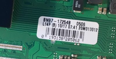 MAIN PARA TV SAMSUNG 4K·UHD·HDR SMART TV / NUMERO DE PARTE BN94-15808E / BN41-02756B / BN97-17254B / BN41-02756B-000 / BN9415808E / PANEL CY-BT065HGLV4H / MODELO UN65TU8000 / UN65TU8000FXZA FA02 - Imagen 2