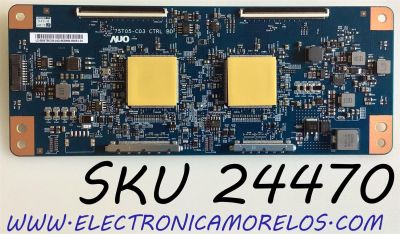 T-CON PARA TV VIZIO / NUMERO DE PARTE 55.65T56.C09 / 75T05-C03 / 5565T56C09 / 75T05-C03 CTRL BD / PANEL T650QVF09.5  / MODELO P65Q9-H1 / P65Q9-H1 LTYAZNKW / P65Q9-H1 LTM  