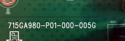 LED DRIVER PARA TV VIZIO / NUMERO DE PARTE LNTVJI12ZAAAH / 715GA980-P01-000-005G / JI27AAAH / PANEL T650QVF09.5 / MODELO P65Q9-H1 / P65Q9-H1 LTYAZNKW / P65Q9-H1 LTMA     - Imagen 3