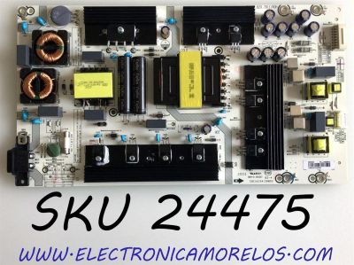 FUENTE DE PODER PARA TV HISENSE 4K SMART ANDROID TV / NUMERO DE PARTE 250339 / RSAG7.820.7911/ROH / HLL-5465WC / CQC16134139053 / E56327 / PANEL HD650V1U72-T0L1\WG\S0\GM\ROH / MODELOS 65H6510G / 65R7050E1