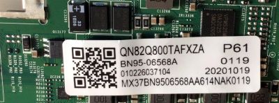 T-CON PARA TV SAMSUNG QLED 8K UHD HDR SMART TV / NUMERO DE PARTE BN95-06568A / BN41-02764A / BN97-16902A / DFVC2032 / PANEL'S CY-TT082JMLV1H / CY-TT082JMLV4H / MODELOS QN82Q80 / QN82Q800TAFXZA / QN82Q800TAFXZA FF02 / QN82Q800TAFXZA FA01 - Imagen 3