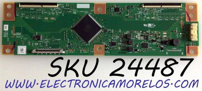 T-CON PARA TV LG 4K HDR SMART LED TV / NUMERO DE PARTE RUNTK6396TPZA / 1P-118BC00-4010 / 6396TPZA / 0418FVZA / RUNTK0418FVZA / E253117 / PANEL NC600DQE-VSHP7 / MODELO 60UN7000PUB / 60UN7000PUB.BUSMLKR