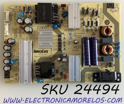 FUENTE DE PODER PARA TV VIZIO / NUMERO DE PARTE SHG6504A-247E / 25-DT0322-X215 / CQC12001069876 / CCP-5085 / P650D108DC / B0003R000 / V655-H9 V2.0 / PANEL V650DJ4-D03 REV.C1 / MODELO V655-H19 / V655-H19 LINIZCRW / V655-H9 LINIZCUW