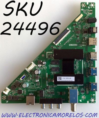 MAIN PARA TV TOSHIBA / NUMERO DE PARTE CN2T1D200032ID / TD.T950.67 / H19125049 / ST3151A05-8_T_2 / CN2T1D200032IDWALMK07832100A / PANEL U320DH05 / U320DH05-TR105 REV:CD1.AA / DISPLAY ST3151A05-8 VER.2.A / MODELO 32LF221U19 REV.C