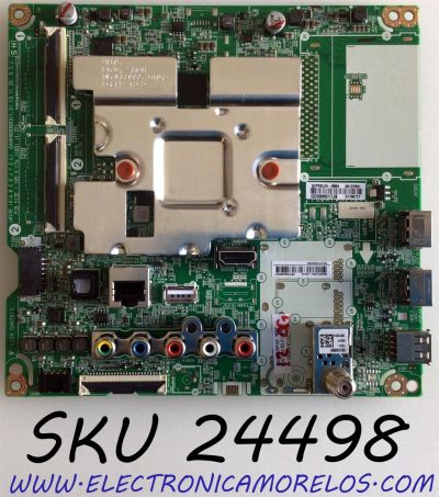 MAIN PARA TV LG 4K UHD SMART TV / NUM DE PARTE EBT66488007 / EAX69083603 / 66137801 / PANEL NC750DQG-ABGR1 / DISPLAY HV750QUB-N9D / NC750DQG-ABGRE / MODELOS 75UN6950PUD / 75UN6970PUD / 75UN6950PUD.AUSFLKR / 75UN6970PUD.AUSFLKR / 75UN7070PUC.BUSVLKR