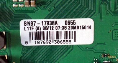 MAIN PARA TV SAMSUNG 4K UHD SMART TV / NUMERO DE PARTE BN94-15565Y / BN41-02751A / BN97-17938A / BN41-02751A-000 / DFVC2025 / BN96-51294N / PANEL CY-BT058HGCV1H / MODELO UN58TU7000 / UN58TU7000FXZA / UN58TU7000FXZA XC04 - Imagen 3