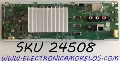 MAIN PARA TV PHILIPS 4K UHD ROKU SMART TV / NUMERO DE PARTE AC7RC011 / AC7RCUT / BACRRAG0201 1 / AC7RCUT-55UB / BACRRAG02011 / PANEL UCFR1XT / MODELO 55PFL4864/F7 / 55PFL4864/F7 A ME3A